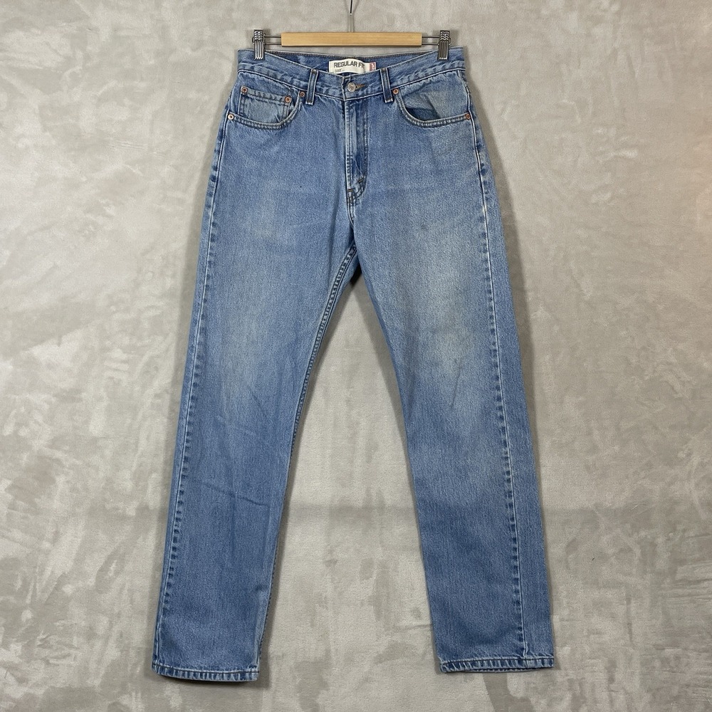 Vintage Levis 505 Jeans Mens 32x34 (fit 30x32) Y2K 2000s Grunge Faded Distressed